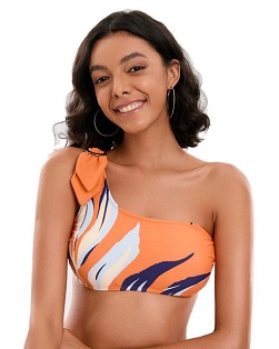 One-Shoulder Bikini Top Top de bikini d'una sola espatlla