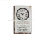 Chateau Design Plank Wall Decoration Wooden Wall Clock