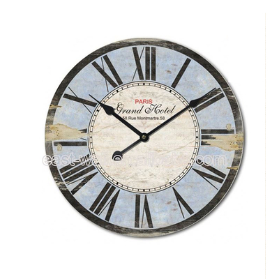 High Standard Personalized Iron Wall Guest Clock Part Golden Woman