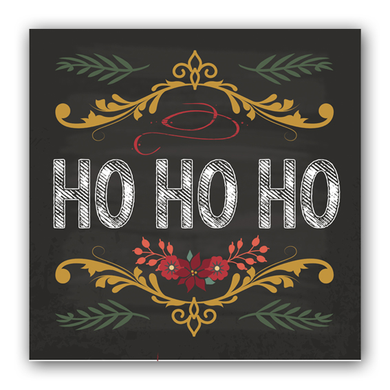 Wholesale Printed Christmas Home Decoration Metal Plaque Sign