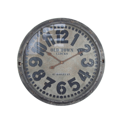 2018 New Style EA6339 Fashion Design Vintage Decorative Digital Wall Clock