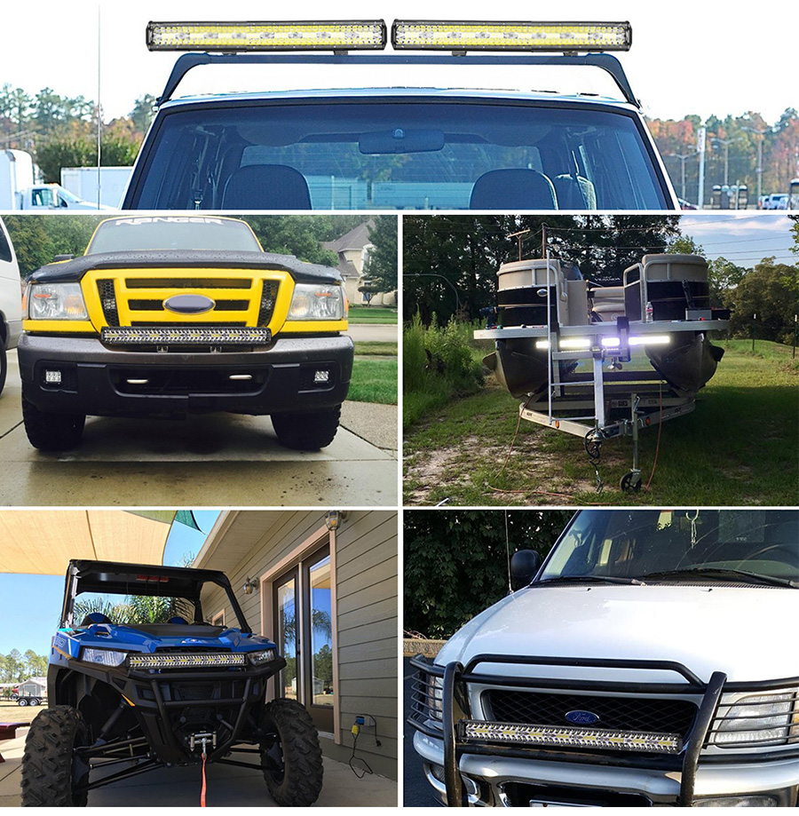 led light bar 9632T application