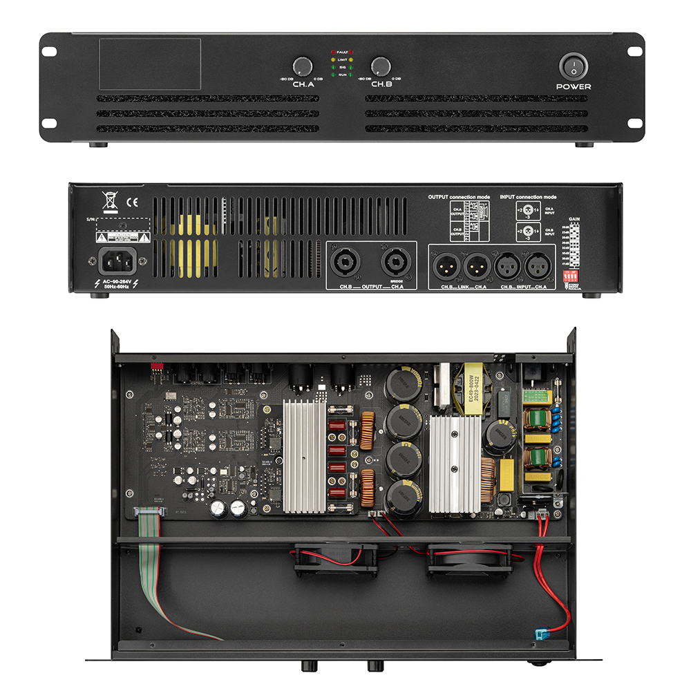 DS-1300 power amplifier DS-1300 Leistungsverstärker