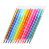 Plastic Barrel Twistable Crayon Set Pack of 6 8 12 15