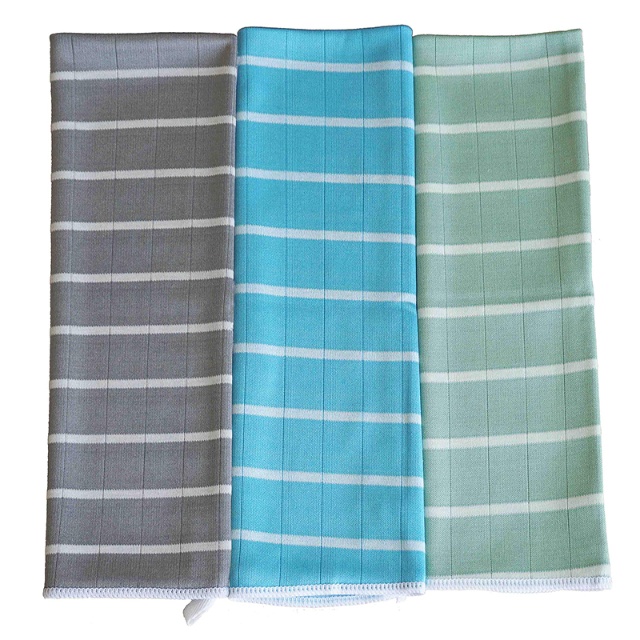 Microfiber Bamboo Kitchen Glass Cleaning Cloth (3) Panno per la pulizia del vetro della cucina in bambù in microfibra (3)