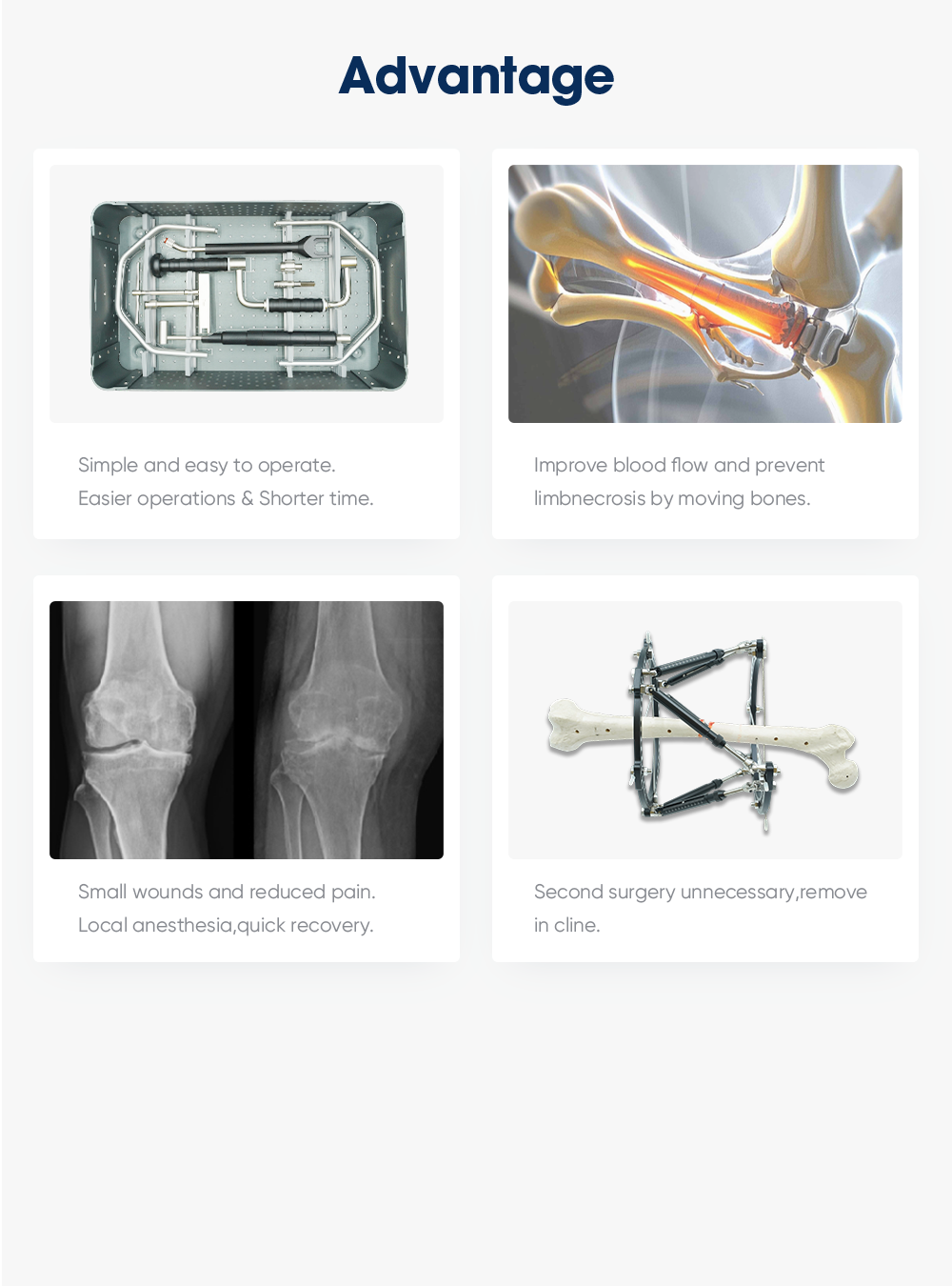 Lower Limb External Fixator Instrument Boxes - Image 3 Kotak Instrumen Fixator Eksternal Leungeun - Gambar 3