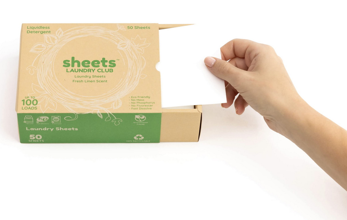 Laundry Detergent Sheets Lakan för tvättmedel