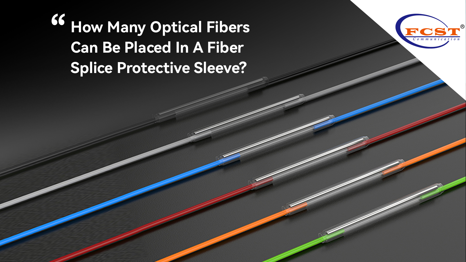 Quantas fibras ópticas podem ser colocadas em uma manga protetora de fibra em emenda?