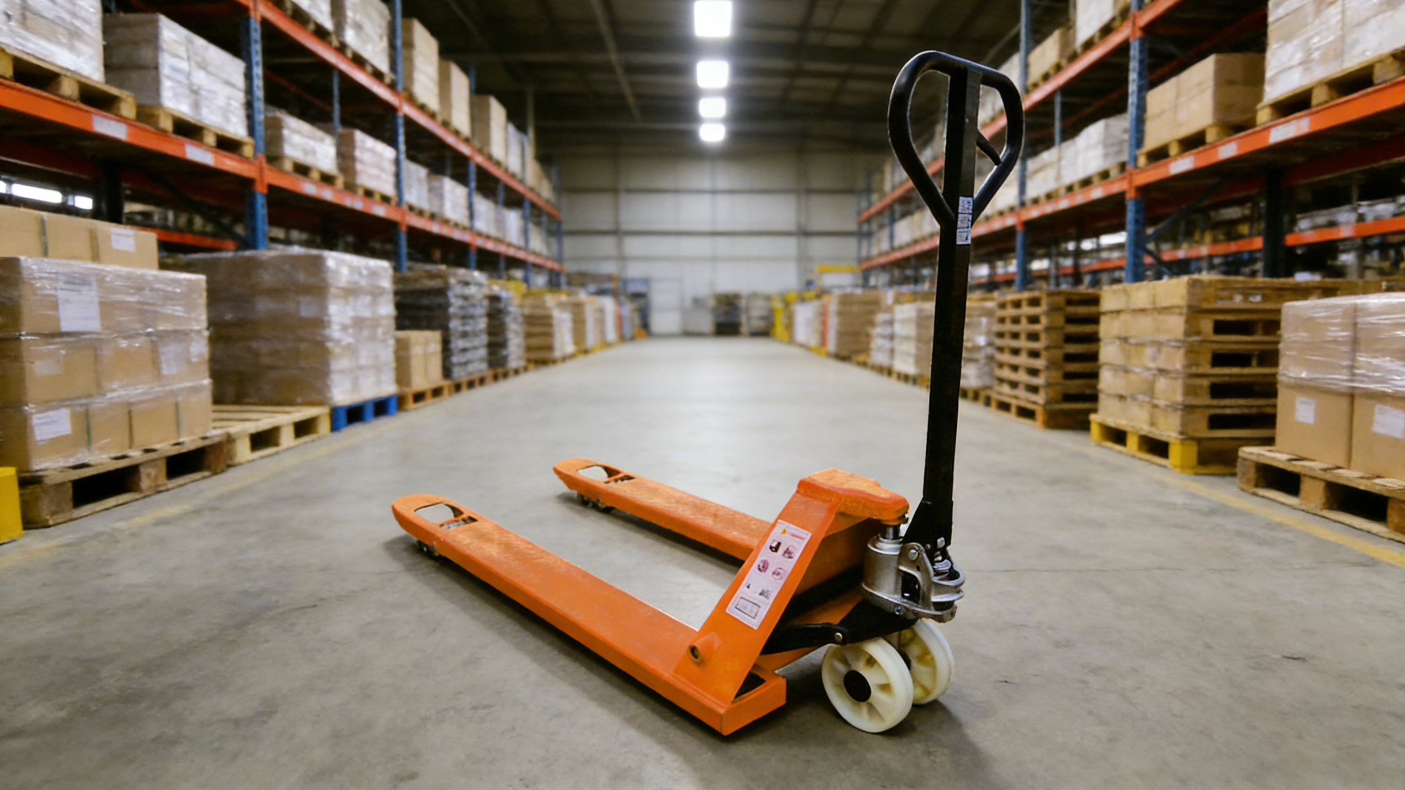 China hand pallet truck Handhubwagen aus China