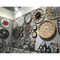 Custom Comfortable Design Home Decoration Vintage Metal Wall Clock
