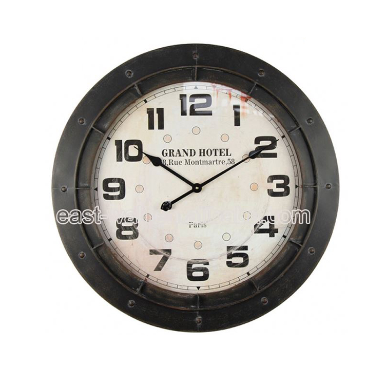 High Quality Various Design Custom-Made Hand Painted Wall Clock