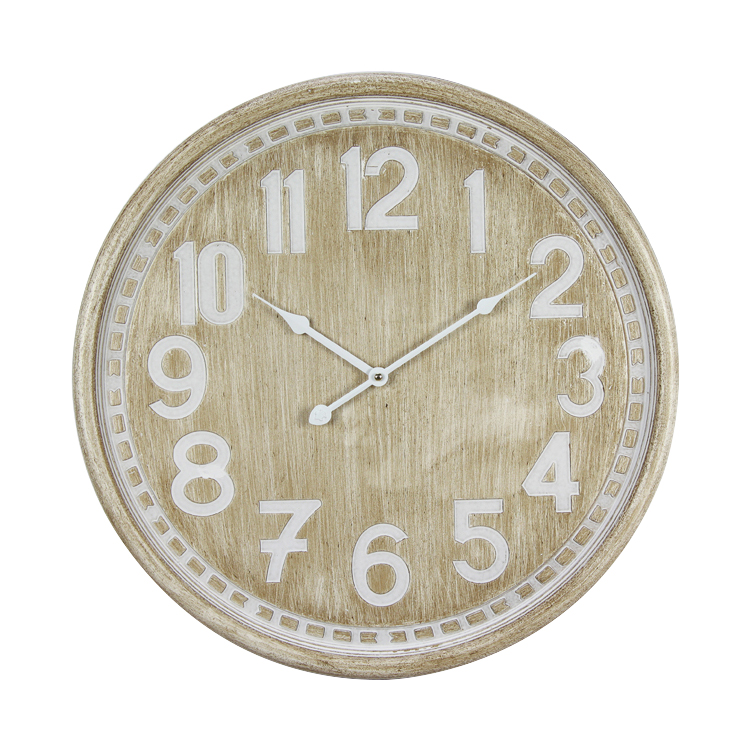 2018 Fashion New Modern Wooden Home Decoration Wall Clock