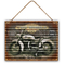 New Metal Wall Hanging Signs Wall Decor Plaque For Home