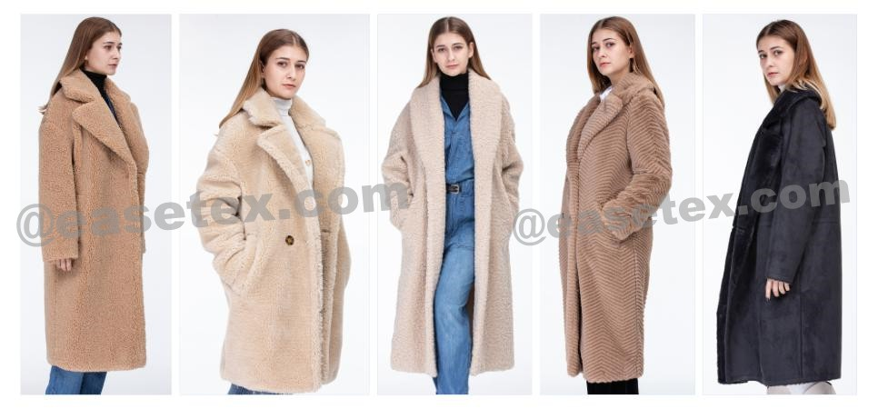 100% polyester faux fur by Easetex