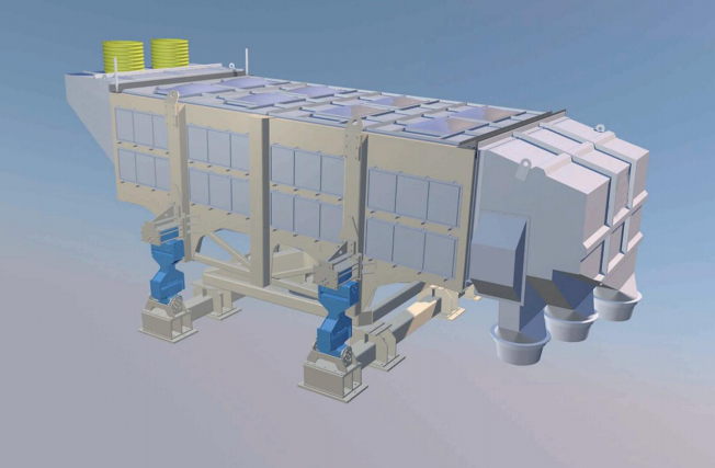 Particle Board Screen Machine Máquina de tela de aglomerado