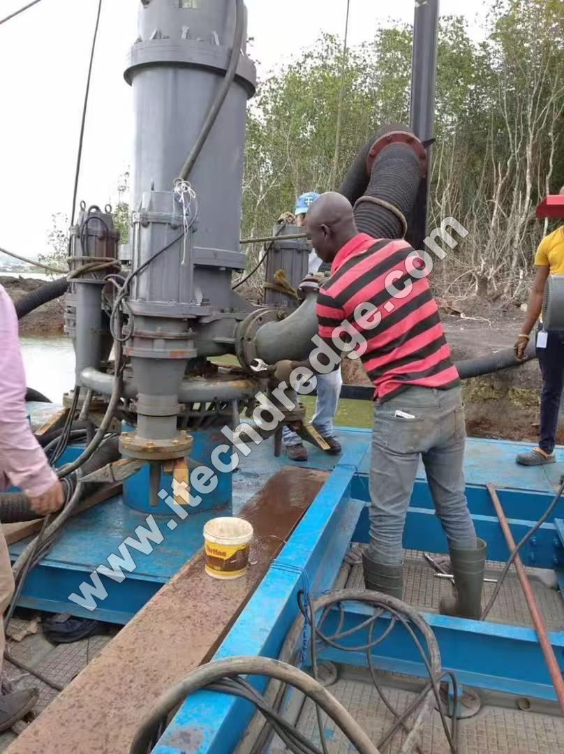 Electric Pump Dredger ESPD 300 Elektropumpenbagger ESPD 300