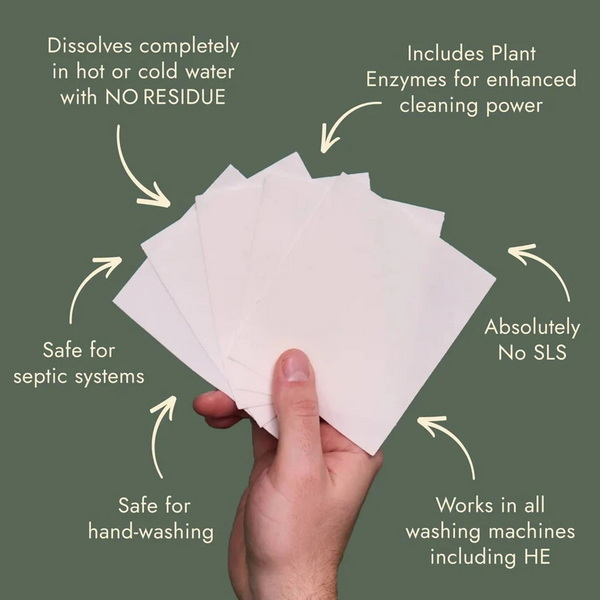 How Effective Are Laundry Sheets ¿Qué tan efectivas son las sábanas para lavar la ropa?