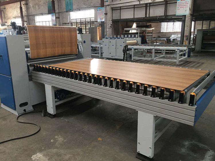 PVC Profile Lamination Machine PVC profiel laminering masjien