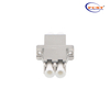 LCUPC à LCUPC DUPLEXSMMM Metal Fiber Optic Adaptateur