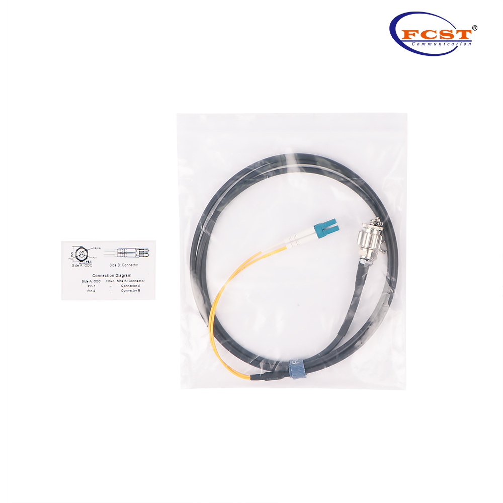 ODC (femelle) -lc duplex SM 9125 Cordon de patch ODC 1M
