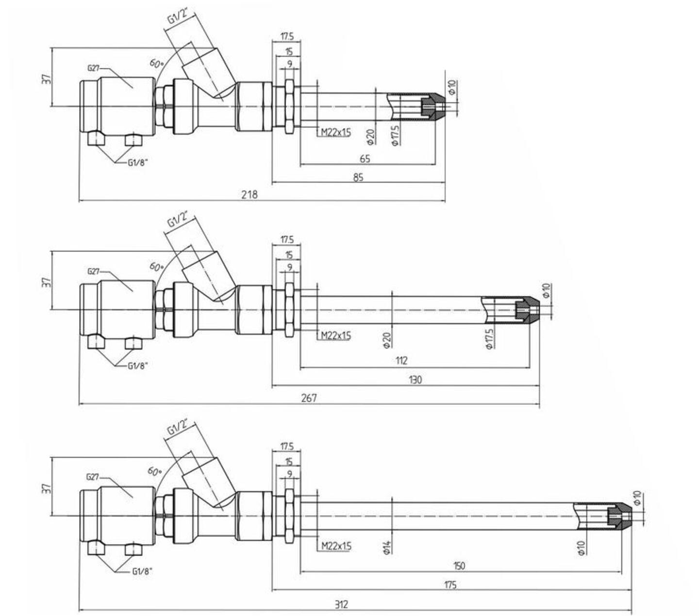 HK17G beer mechanical pneumatic actuator filling valve Parameters HK17G معلمات صمام تعبئة المحرك الهوائي الميكانيكي للبيرة