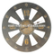sanded wrought iron with screw decor industrial clocks