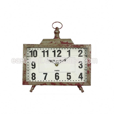 Custom Print Handmade Antique Mantle Clock Bedside Table Clocks