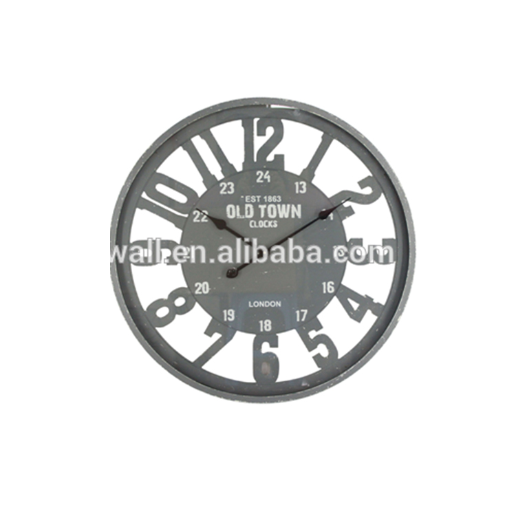 China Factory Glass Fancy Clock Home Decoration Customized Design