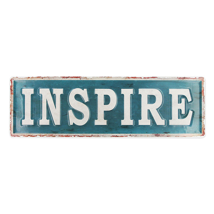 Metal wall art, metal/wall plaque signs metal welcome plaque