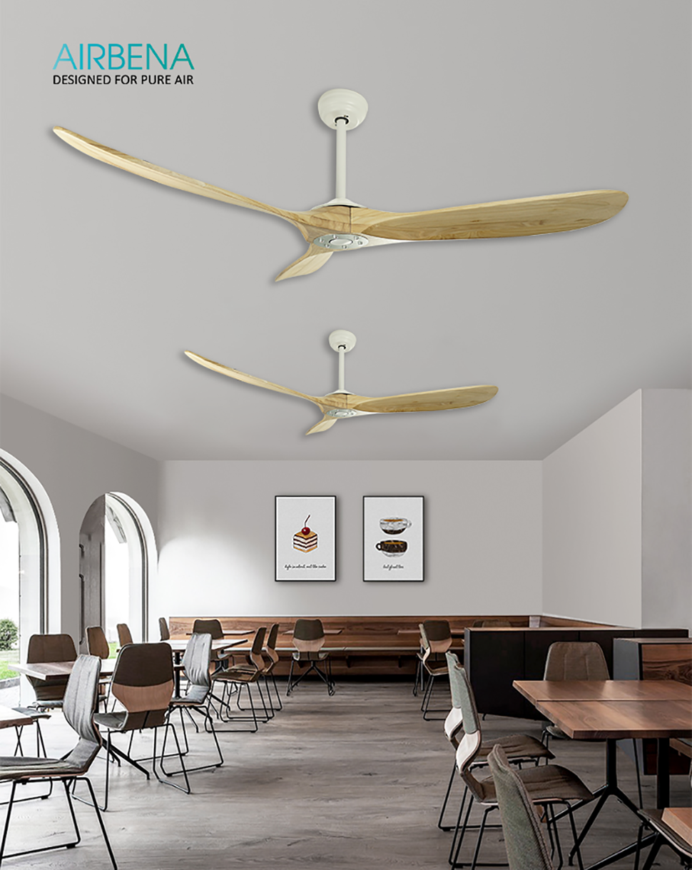 solid wood airplane ceiling fan