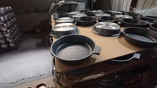 die cast aluminum frypan non-stick gegoten aluminium koekenpan met antiaanbaklaag