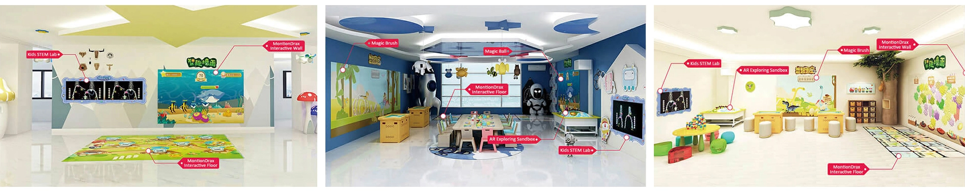 Interactive Wall games in playground Interactive Wall games in playground