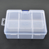 6 Grid Plastic Organizer Box 16.4x11.8x5.8cm