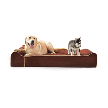 Fashion Luxury Portable Cama Para Perro Indoor Sleeping Washable Large Pet Cat Calming Sofa Beds