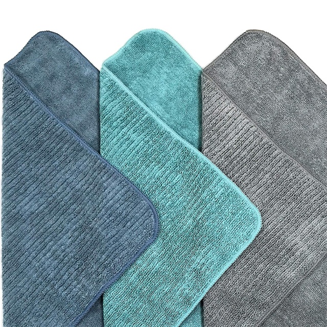 Microfiber Drawstring Stripe Household Cleaning Cloths (6) Салфетки для чистки дома в полоску из микрофибры (6)