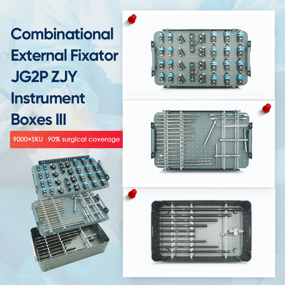 Combinational External Fixator JG2P ZJY Instrument Boxes III - Buy Product on XC Medico Kombinovaný externý fixátor JG2P ZJY Instrument Box III - Kúpte si produkt na XC Medico