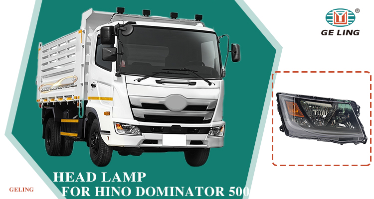 Led Headlight For Hino Profia Dominator 500 Faro principale per Hino Profia Dominator 500
