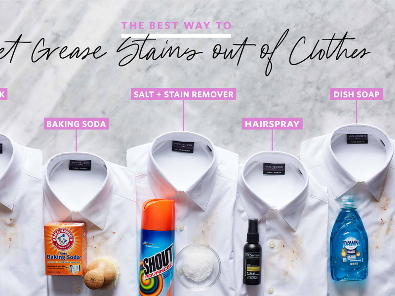 5 Effective Ways To Remove Old Oil Stains From Clothes 5 Bealaí Éifeachtacha Chun Sean-Stain Ola a Bhaint as Éadaí