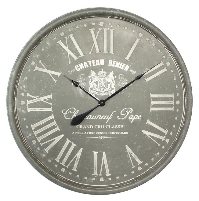 Vintage Antique Round Decorative Number MDF Wall Clock