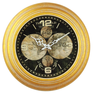 Hot Selling Fashionable Gold High End Luxury Custom Retro Wall Clock China