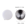 Single Cup Stainless Steel Dipper Plastic Cover Dia. 4cm