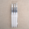 Medium Barrel Water Brush Pens Set of 3 Assorted Round Tips 