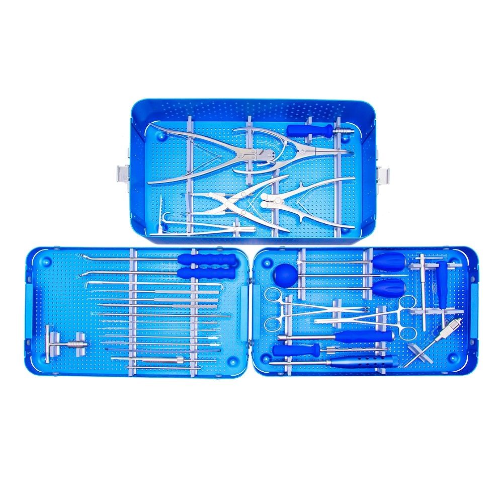 Posterior Cervical Fixation System Instrument Set Seti ya Ala ya Mfumo wa Urekebishaji wa Seviksi ya Nyuma