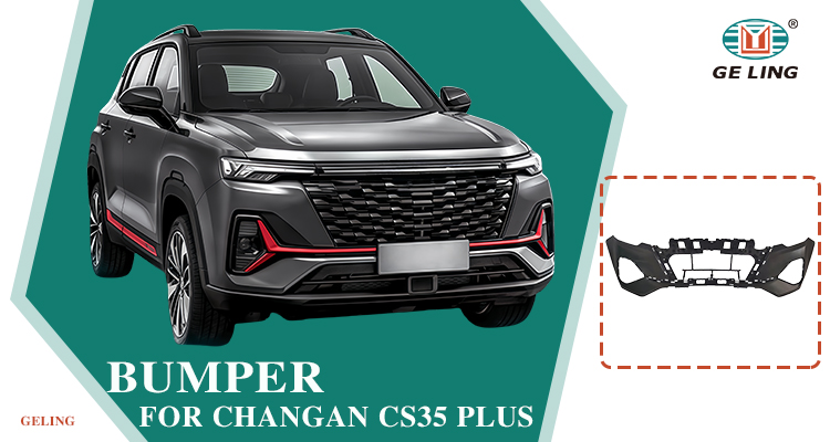 Front Bumper For Changan CS35 Plus Parachoques delantero para Changan CS35 Plus