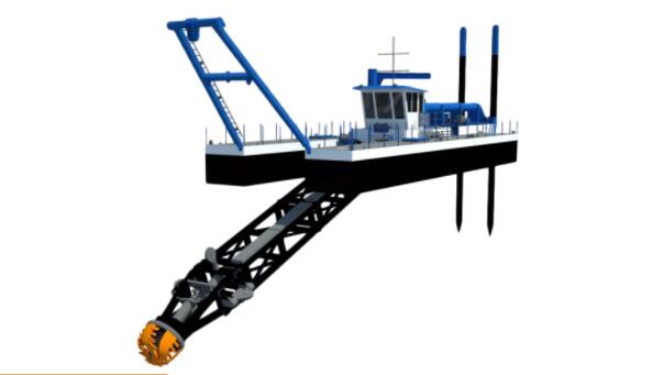 Cutter Suction Dredger/Dredging CSD700 Cutter Saugbagger/Bagger CSD700