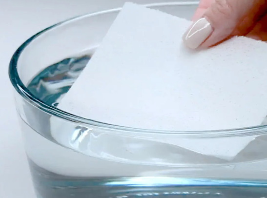 How To Make Dissolvable Laundry Sheets كيفية صنع أوراق الغسيل القابلة للذوبان