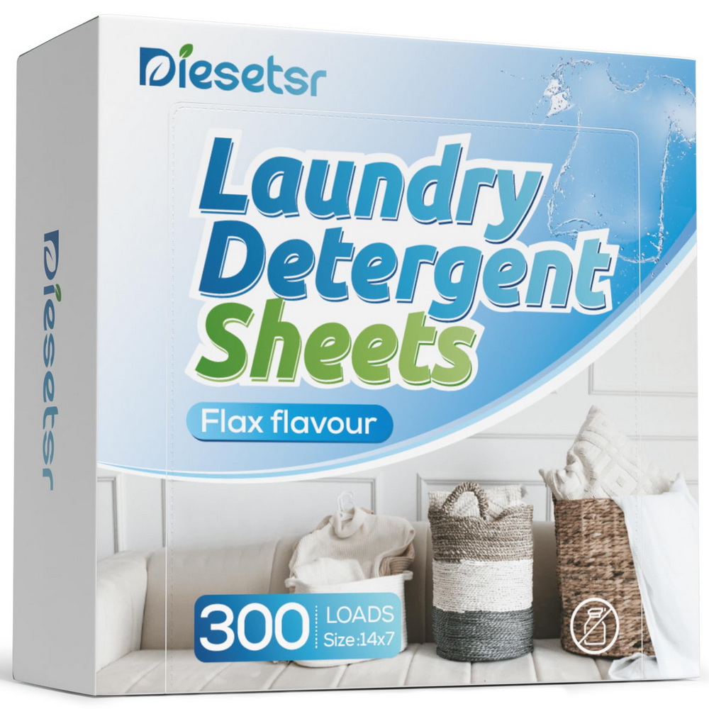 Diesetsr laundry detergent sheets Diesetsr vaskemiddelark