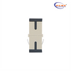 SC a SC Simplex Simplex OM1OM2 Adaptador de fibra óptica acoplador con brida