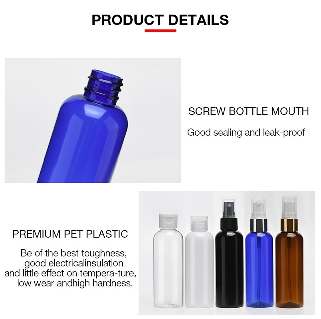 Refillable Shampoo Body Lotion Plastic Bottle with Pump زجاجة بلاستيكية لوشن شامبو للجسم قابلة لإعادة الملء مع مضخة