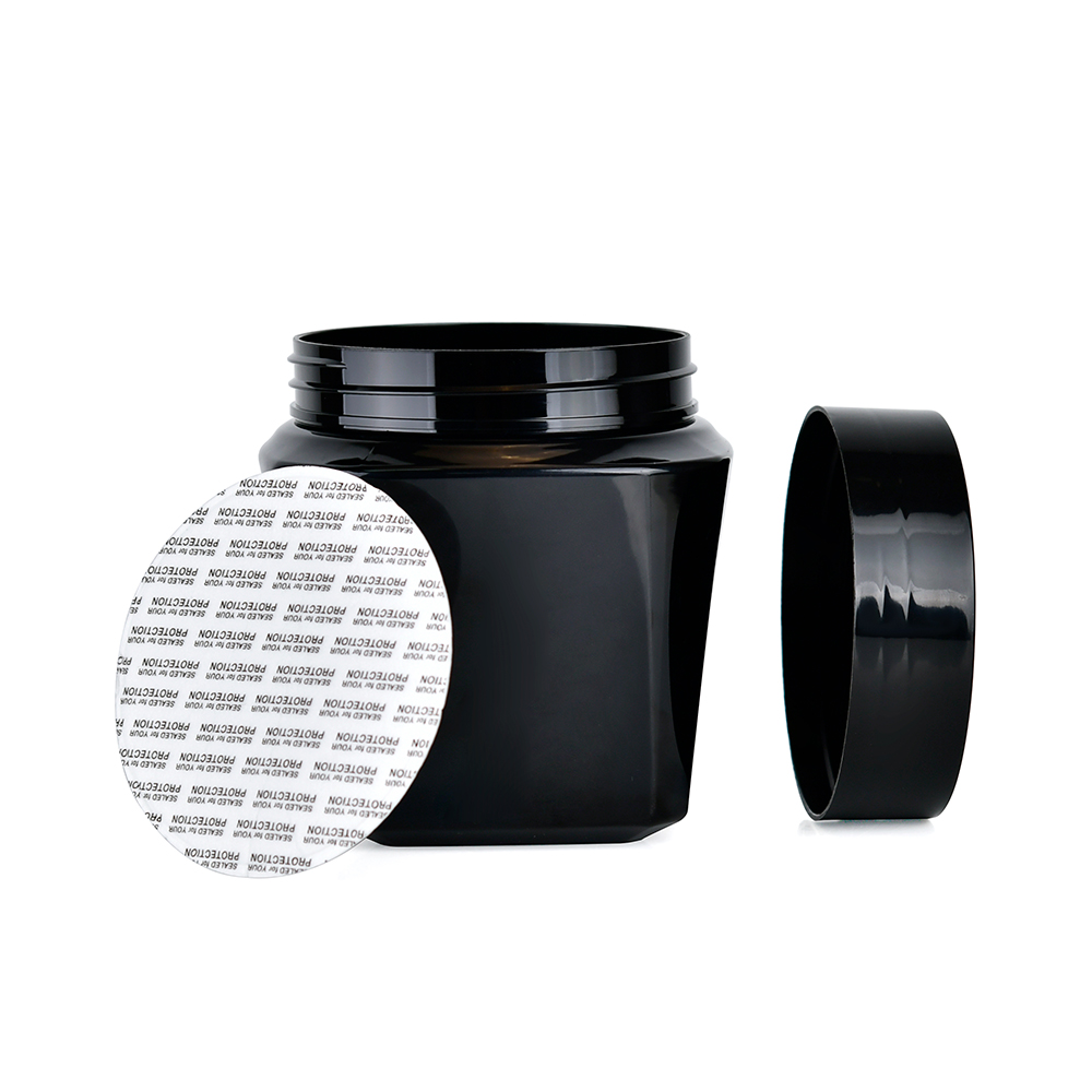 New Design Plastic Body Srcub Conditioner 500g High Quality Skincare Cream Face Mask Cream Plastic Jar with Screw Cap تصميم جديد من البلاستيك للجسم Srcub مكيف 500 جرام عالي الجودة للعناية بالبشرة قناع الوجه كريم جرة بلاستيكية مع غطاء لولبي